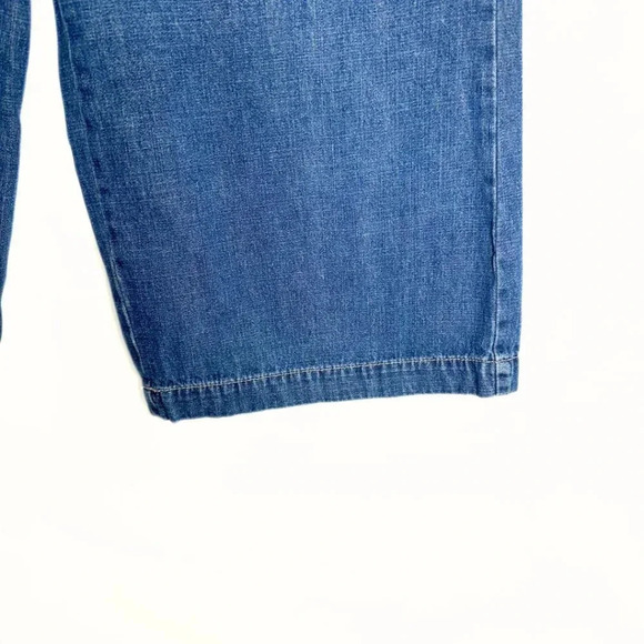 Bill Blass Vintage Women's Jeans Cropped Wide Leg Embroidered Y2K Size 8 - Picture 5 of 6